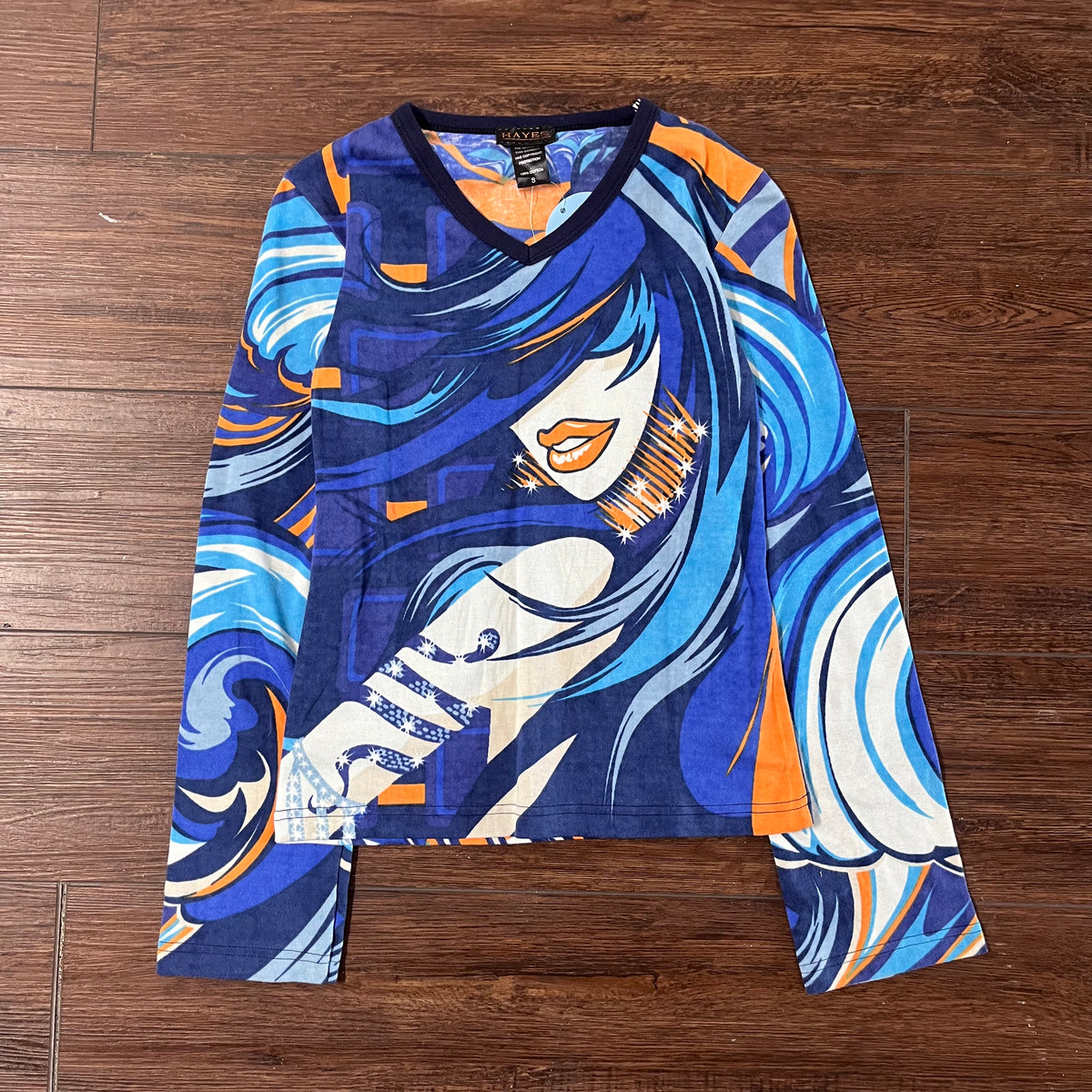 トップス 00s archive mitex velor long shirts y2k AT Y2K Hayes Longsleeve (Blue) Size S (Deadstock) – Harbors