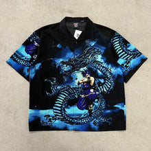 Load image into Gallery viewer, Y2K Anime Style Button Up Size XXL