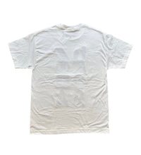 Load image into Gallery viewer, Harbors Font Puff T-Shirt (White/Blue)