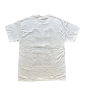 Harbors Font Puff T-Shirt (White/Blue)