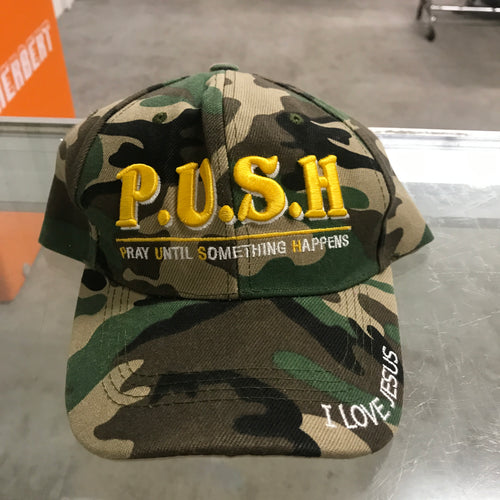 Push Camo Velcroback Hat