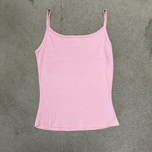 Load image into Gallery viewer, Women’s Pink Flame Tank Top Size S