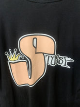 Load image into Gallery viewer, Stussy Pink S Crown Shirt Size L