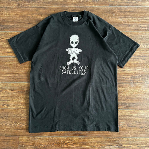 ‘Show Us Your Satellites’ T Shirt Size XL