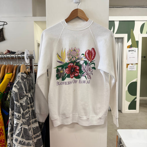 DH 00's Flowers of Hawai'i Crewneck Size L (fits M-L)