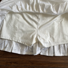 Load image into Gallery viewer, Nike Dri-Fit White Tennis Mini Skort Size XL Long