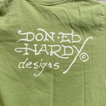 Load image into Gallery viewer, Y2K Ed Hardy Skull &amp; Butterfly Women's Tee Size S