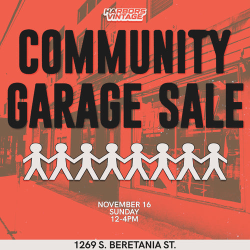 Harbors Community Garage Sale Fee - Sunday, November 16th 12pm-4pm
