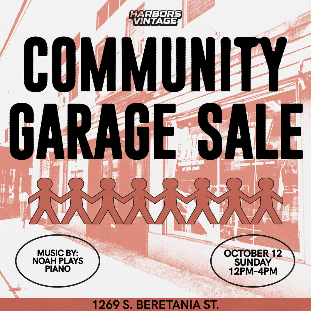 Harbors Community Garage Sale Fee - Sunday, October 12th 12pm-4pm